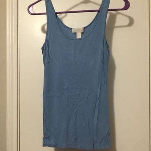Blue Forever 21 Stretch Small Tank Top